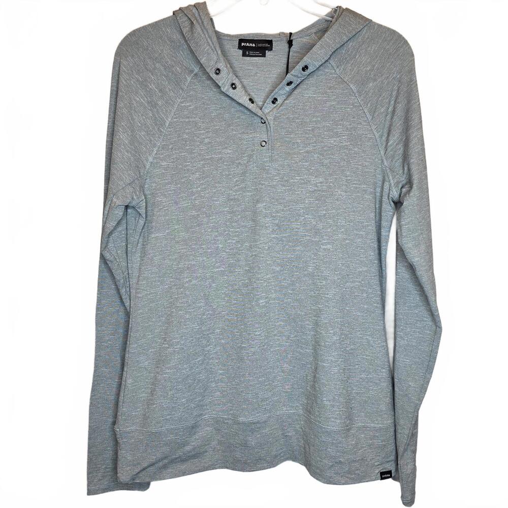 Prana Grey Women's Sol Searcher Hoodie Size Small NWT